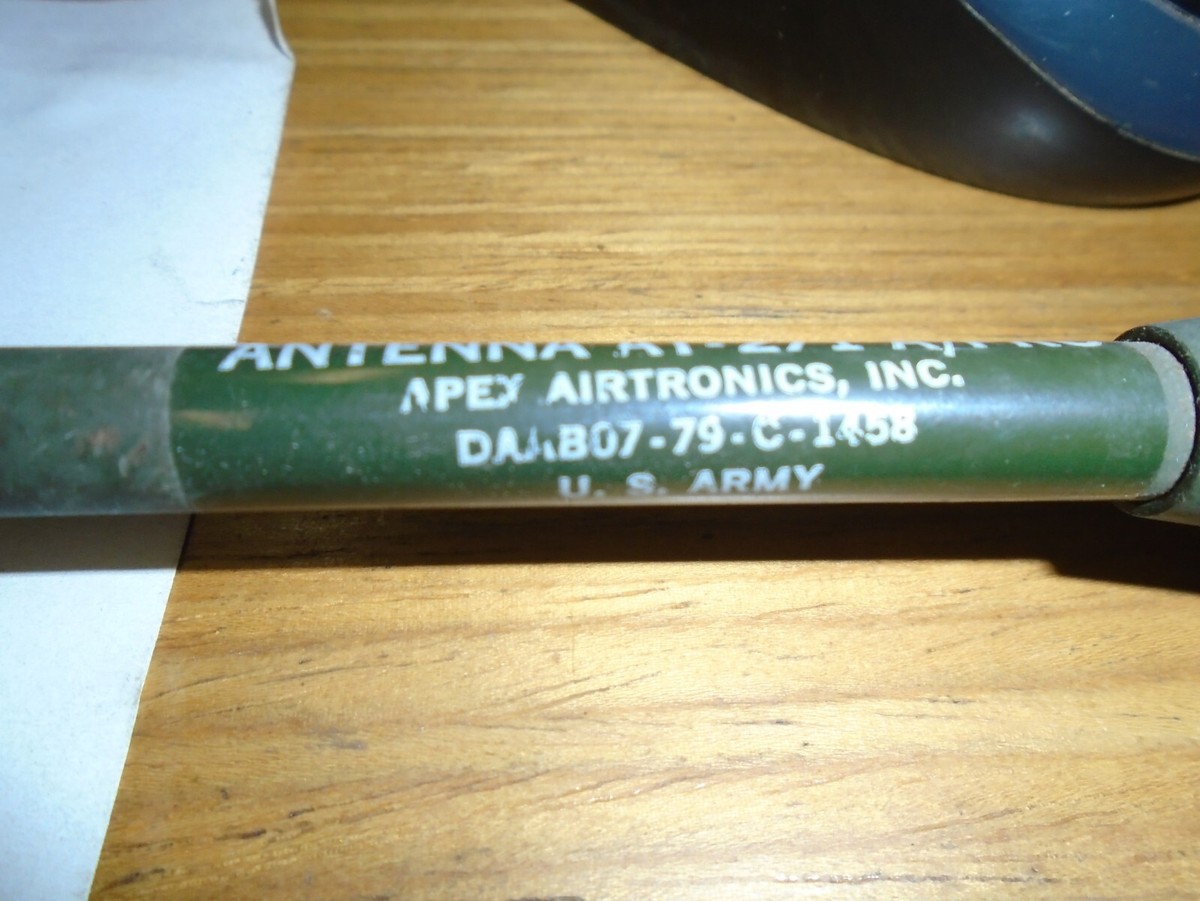 Military PRC Antenna AT-271A NOS Manpack 7 Section PRC 25 77 | eBay