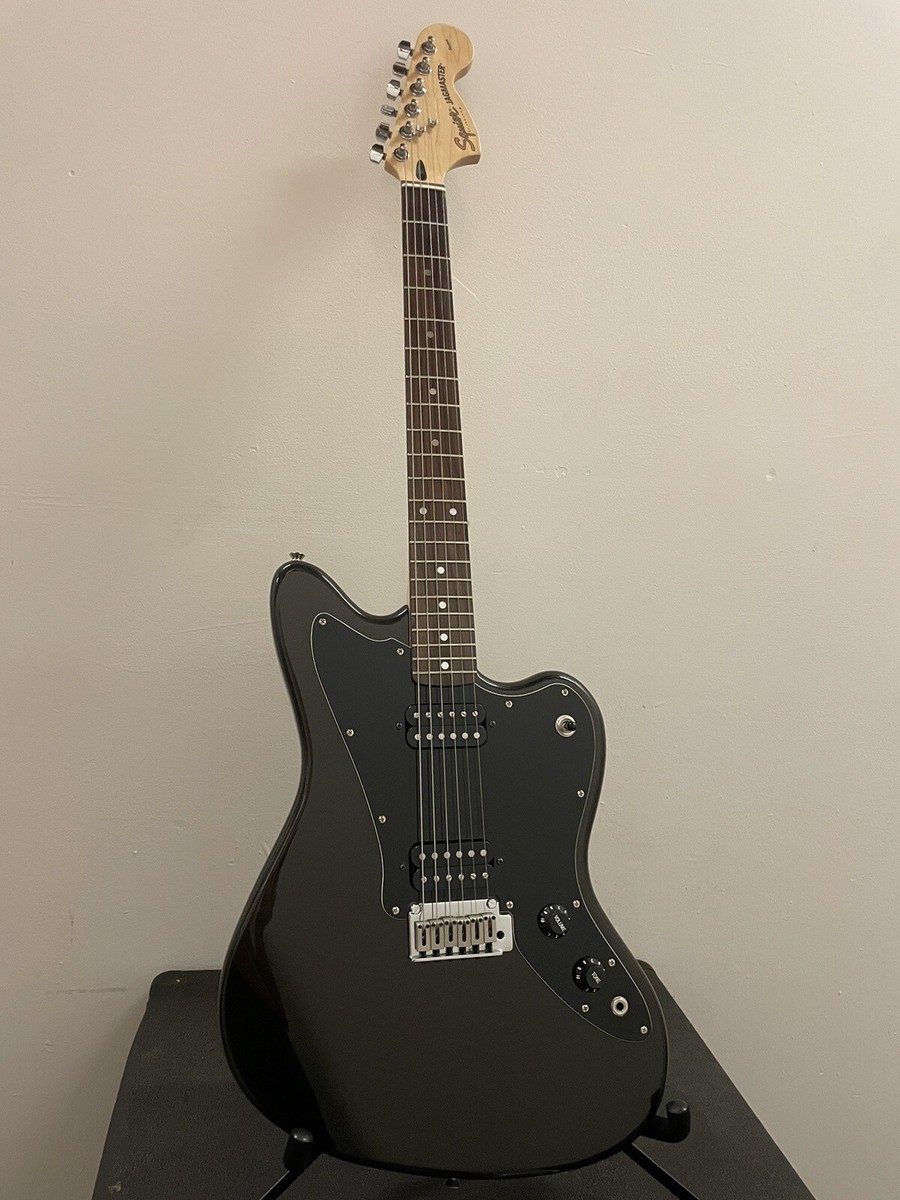 2001 Fender Squire Jagmaster Montego Black Electric Guitar | eBay