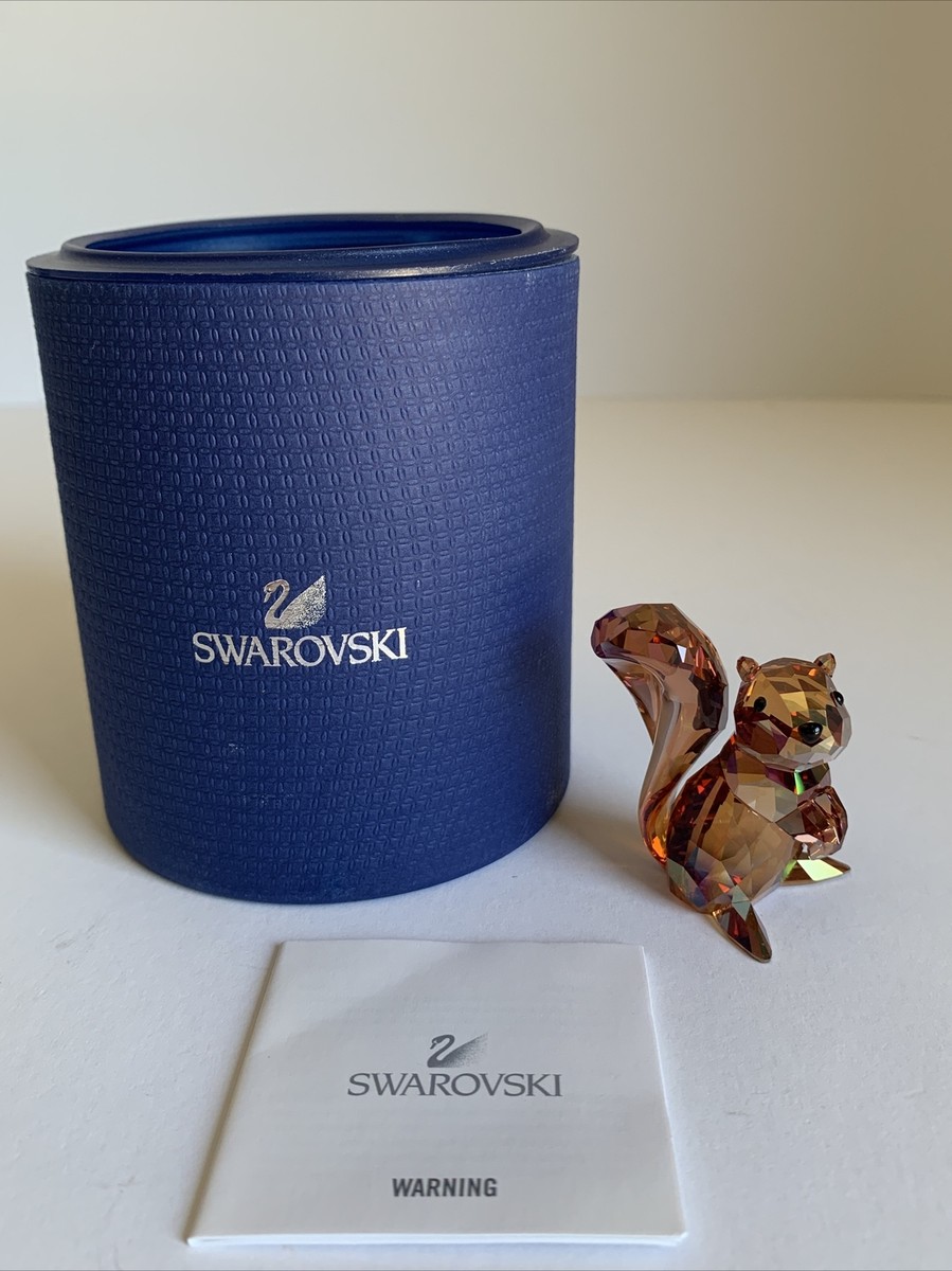 Swarovski Crystal Copper Squirrel #1142807 | eBay