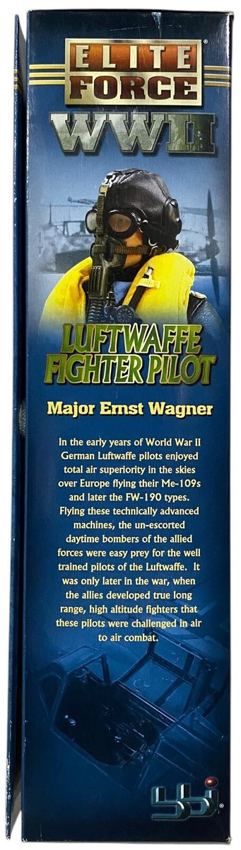 Elite Force WWII Luftwaffe Fighter Pilot Major Ernst Wagner 12