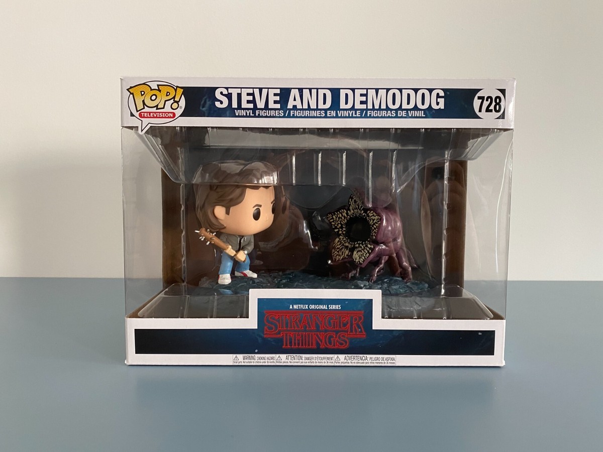 Funko Pop Stranger Things Steve and Demodog 728 Vaulted | eBay