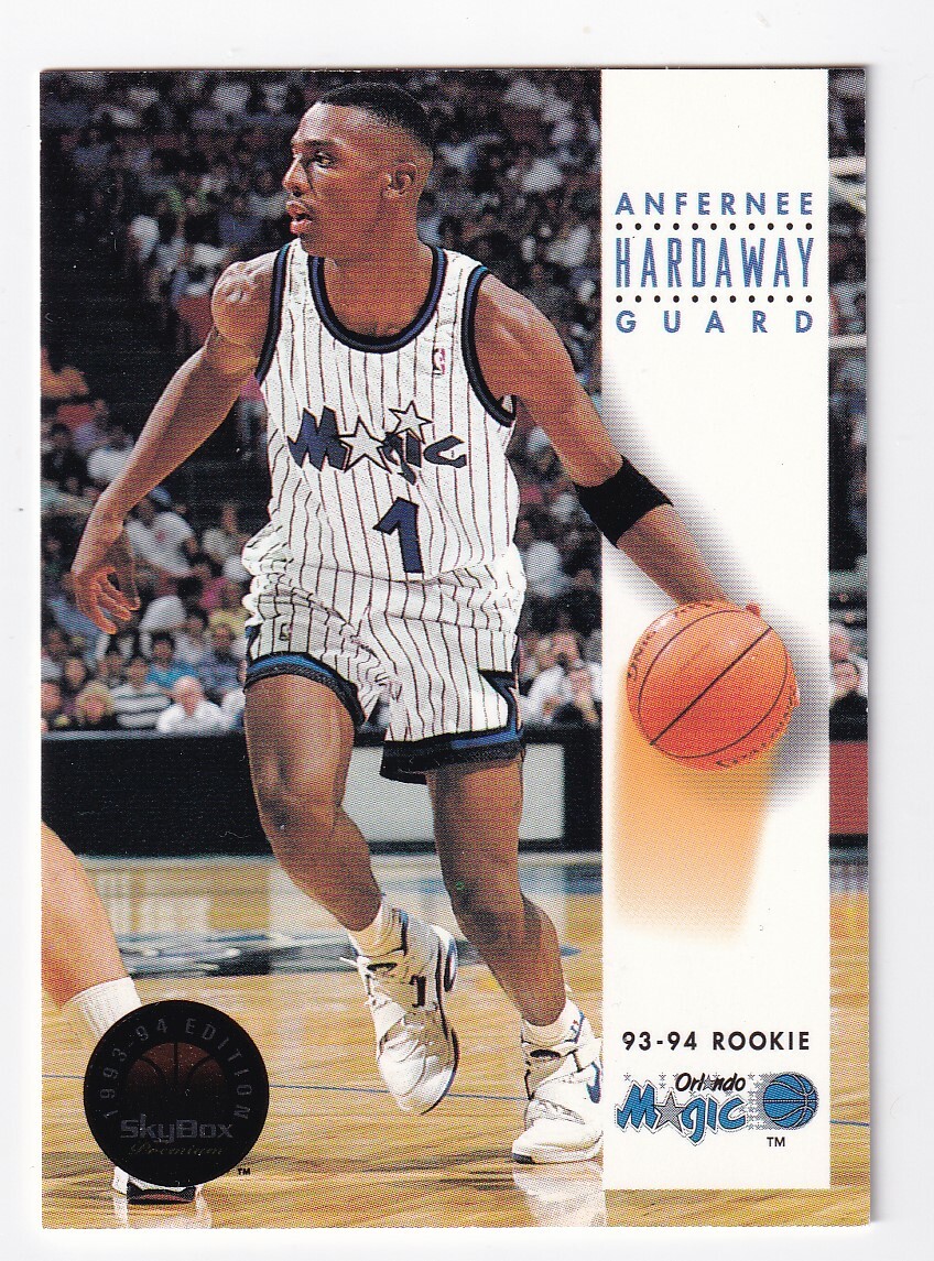 Penny Hardaway 1994-95 Skybox NBA Trading Rookie Card #259 Orlando