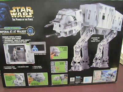 Star Wars Imperial At-At Walker (Electronic 1997) with Two 3.75