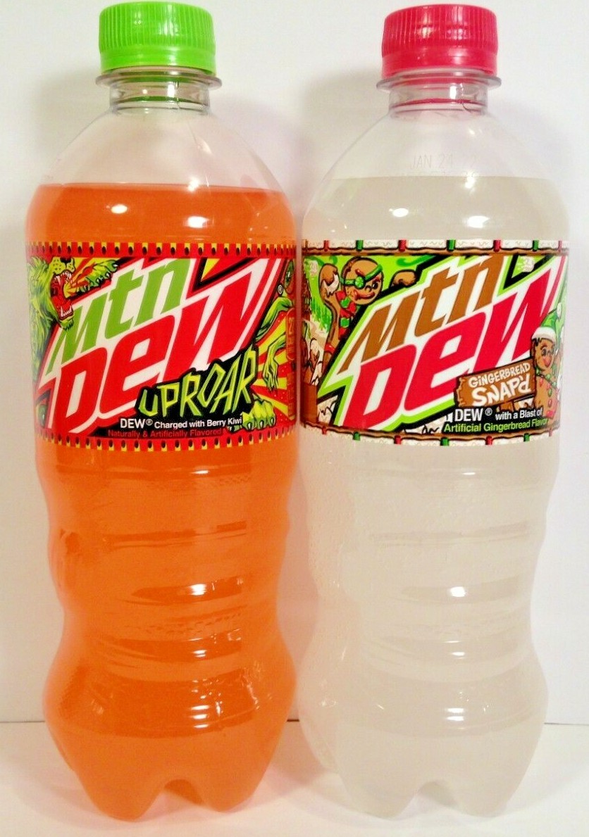Mountain Dew Uproar And Gingerbread SNAP'd (In Hand Same Day Ship