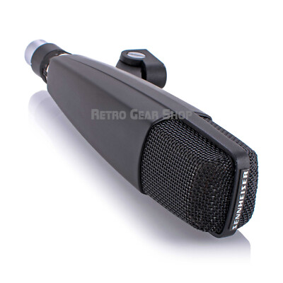 Sennheiser MD421-U-4 Cardioid Dynamic Microphone Vintage Rare Mic