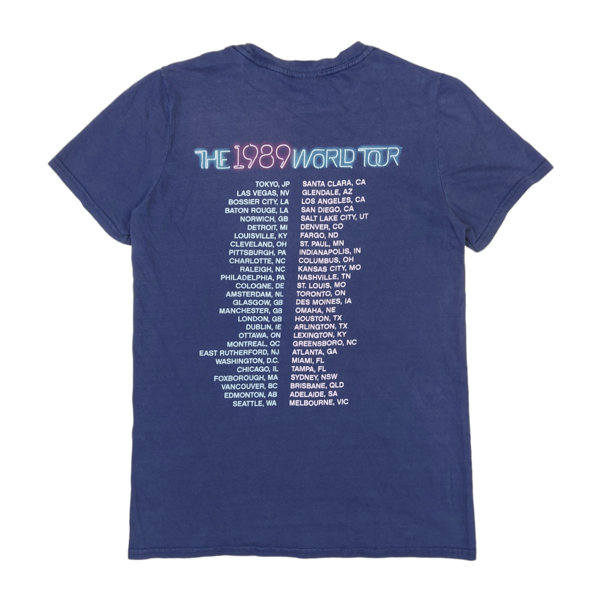 Authentic Taylor Swift The 1989 World Tour 2015 Concert Band Merch