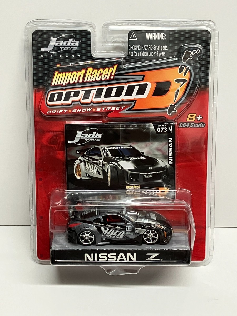 NISSAN Z Volk Racing (2005 Jada Toys) Import Racer! Option D 1:64