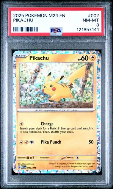 Pikachu 002/015 McDonald's 2024 Holo for sale online | eBay