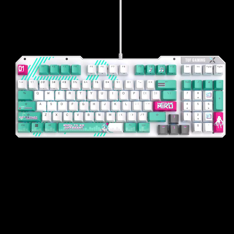 ASUS TX Wired Gaming TX98 Mechanical Keyboard Hatsune Miku Edition