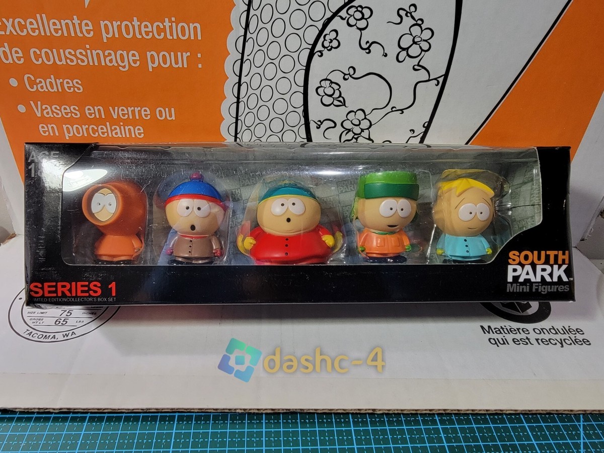 SOUTH PARK Series 1 Limited Collector Box Set 5 Mini 2.5” Figures
