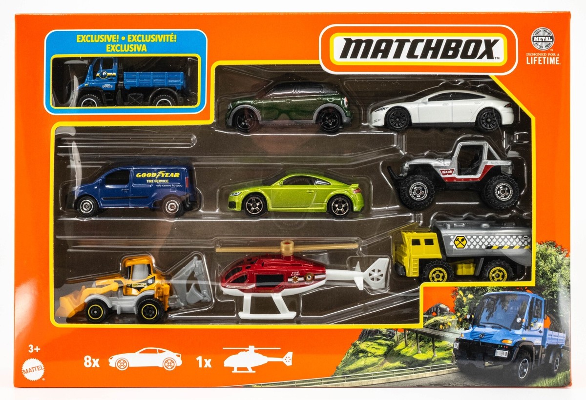 2024 Matchbox 9-Pack | Exclusive Mercedes-Benz Unimog U300 | Audi