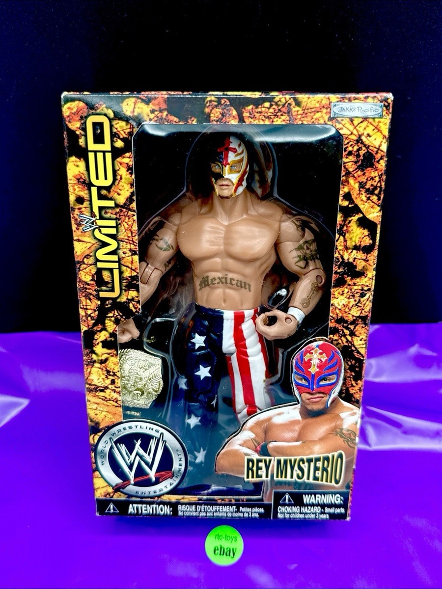 WWE Rey Mysterio Limited Edition Boxed Action Figure 2006 Jakks