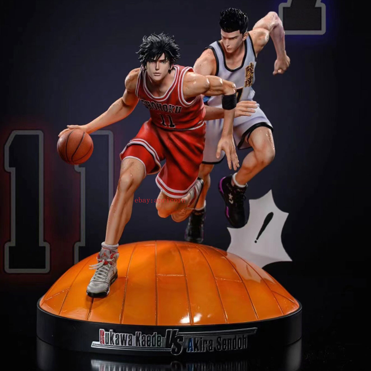 ZX Studio Slam Dunk Rukawa Kaede VS Akira Sendoh 1/6 Resin Statue