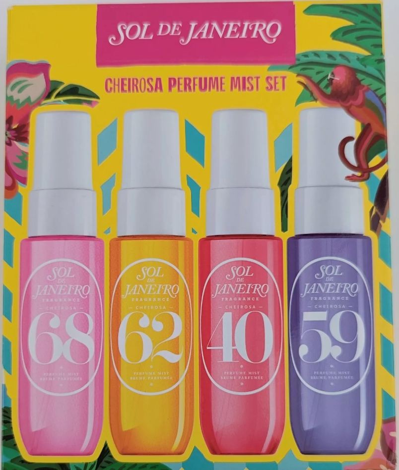 Sol de Janeiro Cheirosa Travel Perfume Mist Set 68, 62, 40, 59 1oz