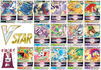 Pokemon TCG Assorted Cards - VSTAR /VMAX / RAINBOW / FULL ART / V