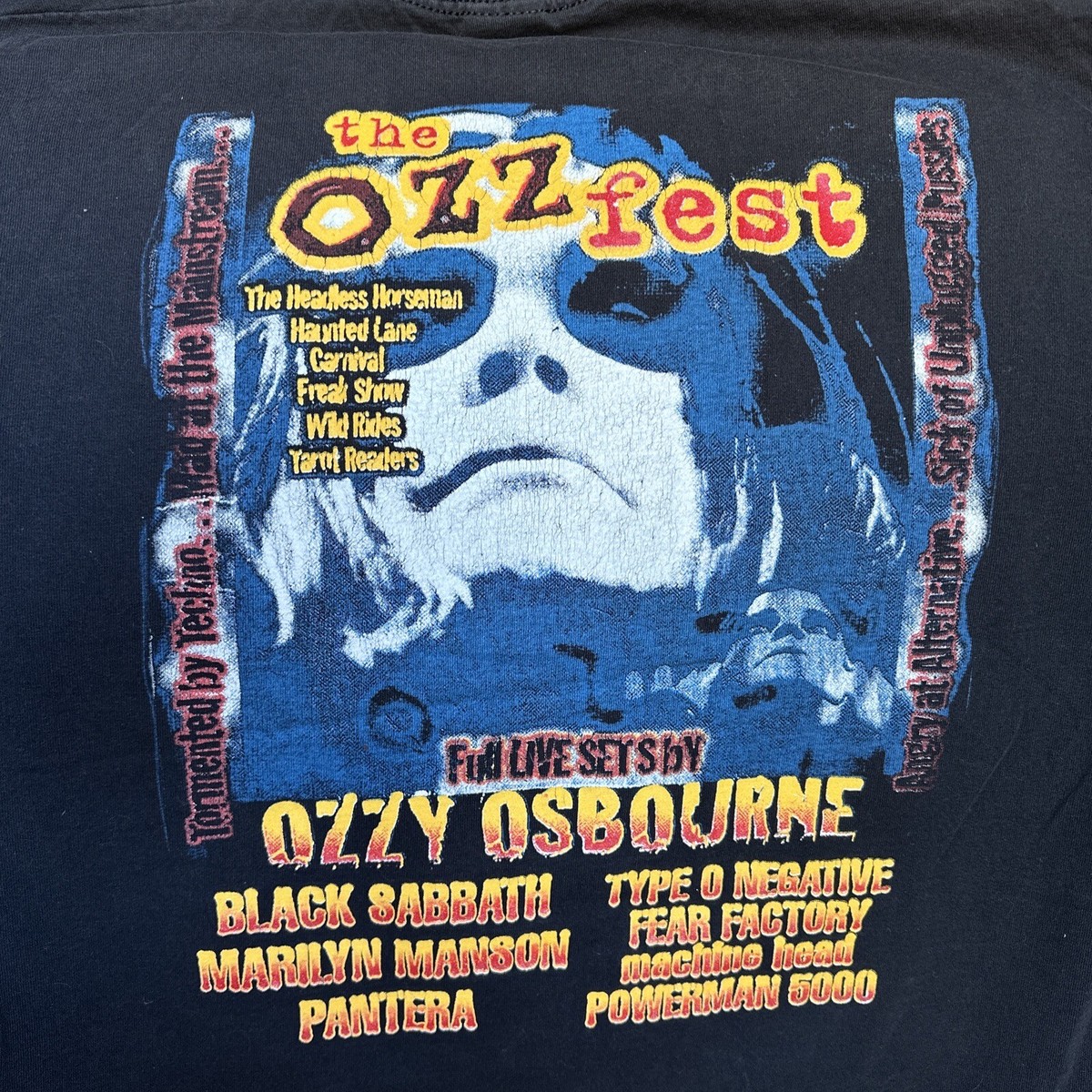 Vintage 90s The OZZFEST 1997 Ozzy Osbourne Black Sabbath … Concert