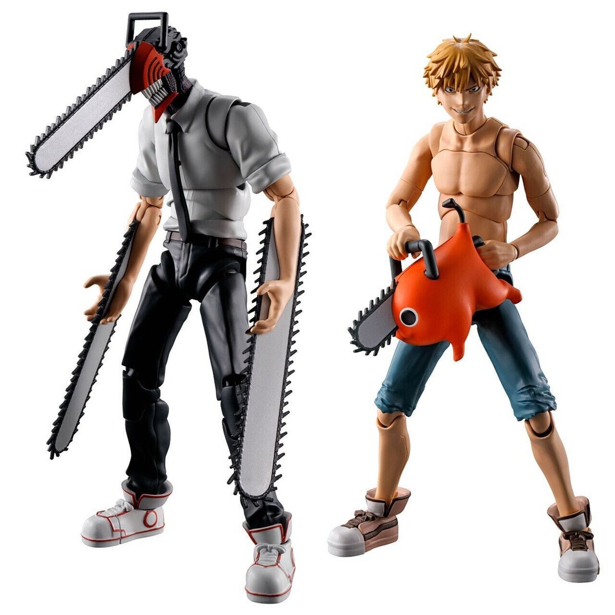 Bandai SMP Shokugan Modeling Project Kit Makes Pose Chainsaw Man