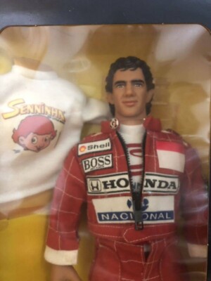 Ayrton Senna F1 Figure Takara HONDA Red Uniform 1998 Formula 1
