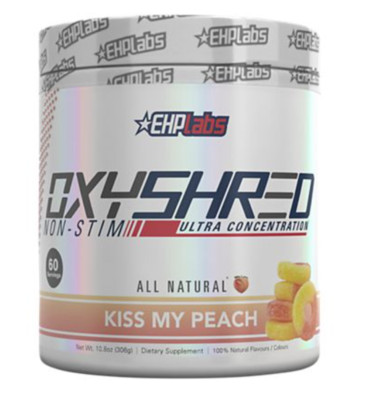 OxyShred Non-Stim Fat Burner - Kiss My Peach (10.8 Oz., 60