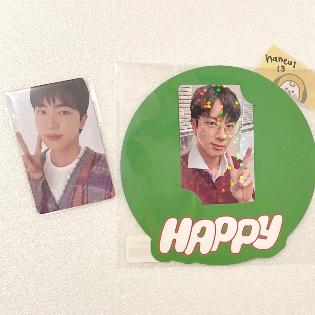 BTS JIN HAPPY Official photocard set Japan FC UMS Limited POB