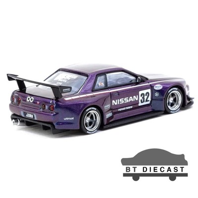 TARMAC WORKS NISSAN GT-R R32 WIDEBODY JONSIBAL 1/64 MIDNIGHT