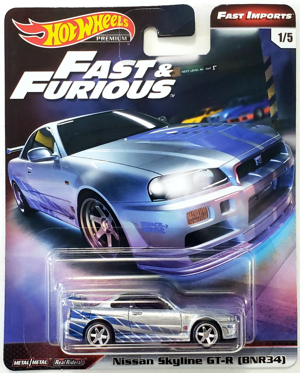 Hot Wheels Mainline Premium Nissan Skyline GT-R R30 R32 R33 R34