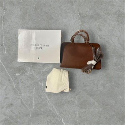 BTS Artist Made Collection V Taehyung Mute Boston Bag Brown W