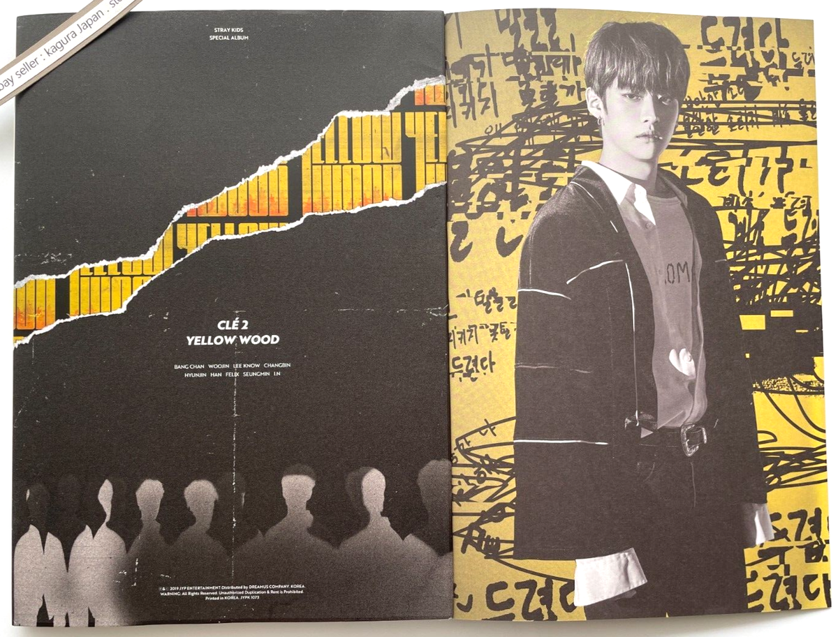 Stray Kids [Lee Know] Cle 2 Yellow Wood Limited ver. CD +