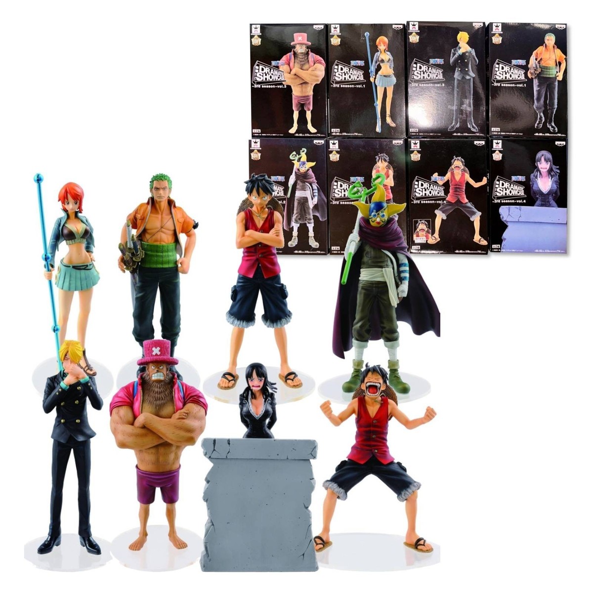 ONE PIECE DRAMATIC SHOWCASE 3rd season Enies Lobby Luffy Zoro