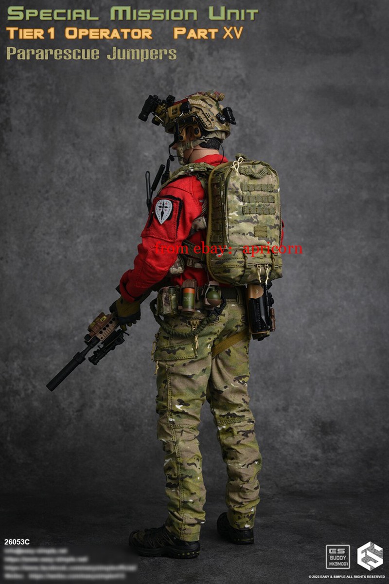 Easy Simple 26053C Special Mission Unit Pararescue Jumpers 1/6