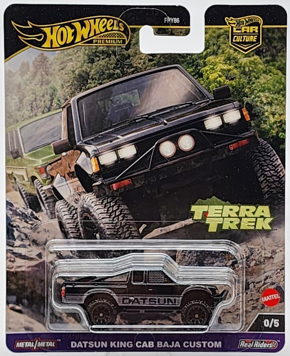 HOT WHEELS 2024 CAR CULTURE TERRA TREK CHASE DATSUN KING CAB BAJA