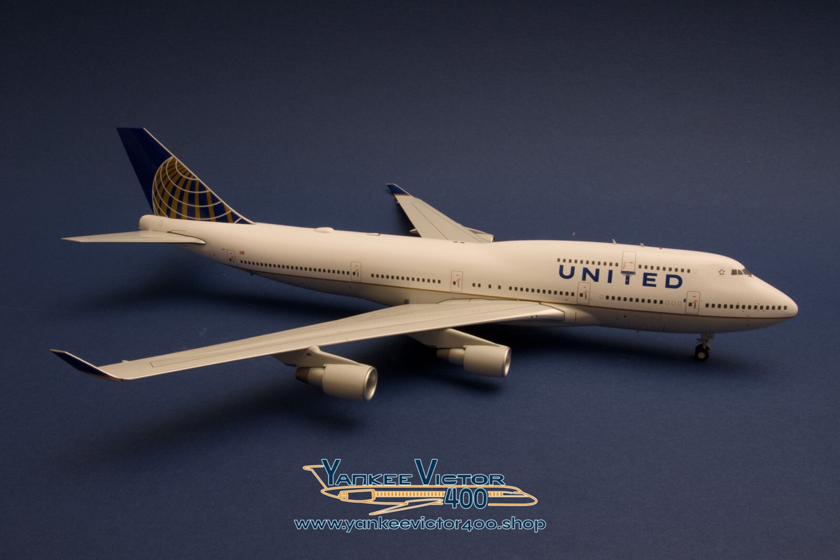 United Airlines 747-400 N175UA With Stand JC Wings 1:200 | eBay