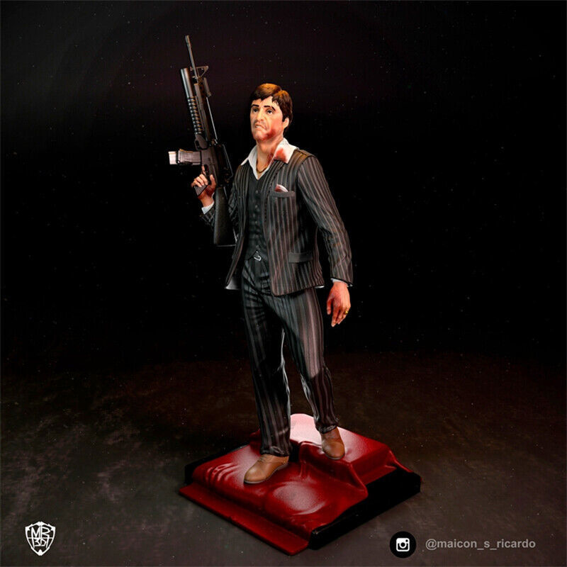 Scarface Al Pacino 3D Printing Unpainted Figure Model GK Blank Kit