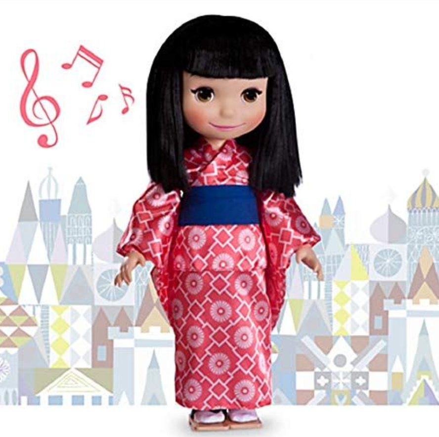 DISNEY Animators Collection It's a Small World JAPAN Singing Doll