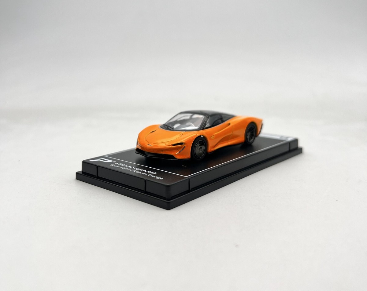 PosterCars 1:64 McLaren Speedtail Orange - Hypercar League