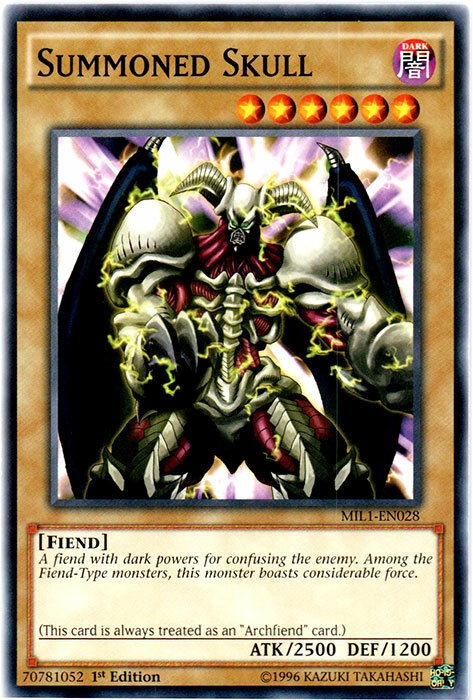 Yugioh Summoned Skull - 1st Edition - NM+ Card | eBay