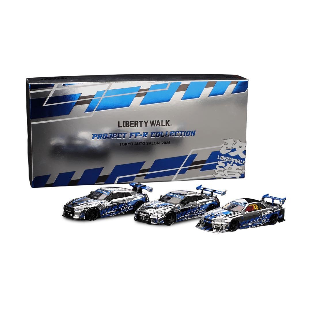 MINI GT LBWK Liberty Walk Tokyo Auto Salon 2026 Limited Nissan GT