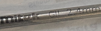 Mitek 211093 GII Surgical Drill Bit 2.4mm for sale online | eBay
