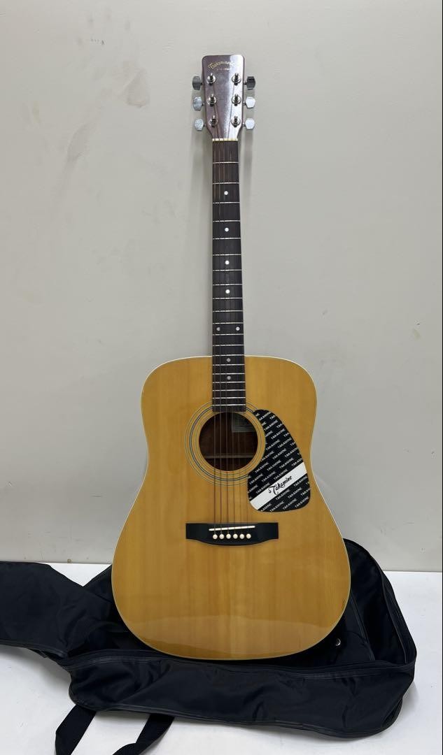 Acoustic Guitar Takamine TD27 Vintage Model Natural with Soft Case
