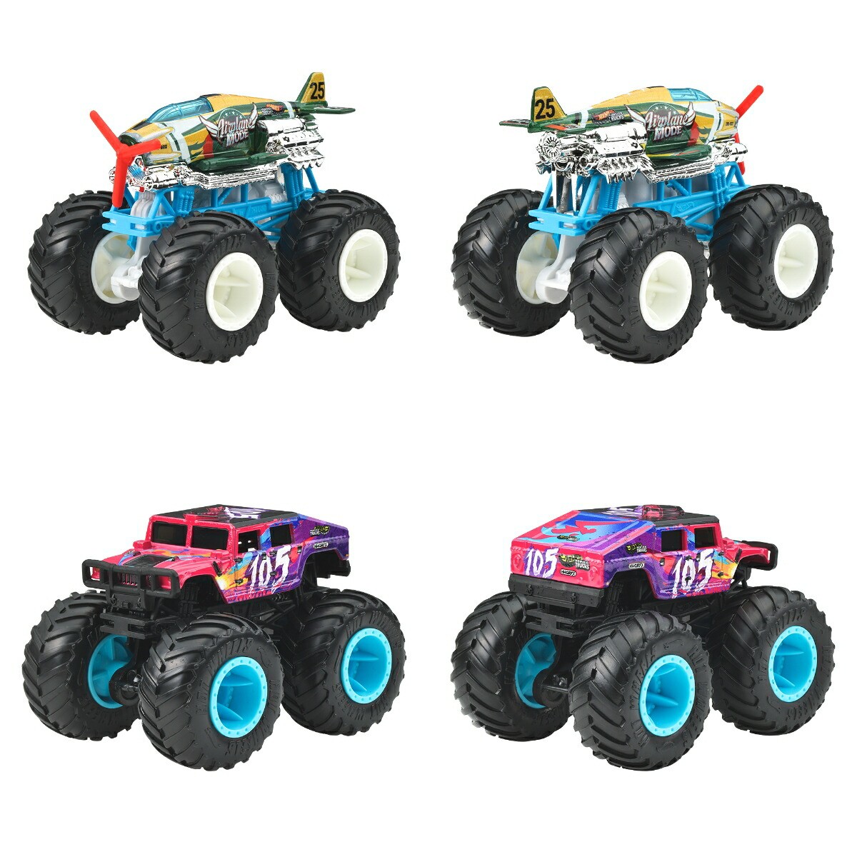 Hot Wheels Monster Truck 1:64 Assorted Vehicle mini car x8 in Box