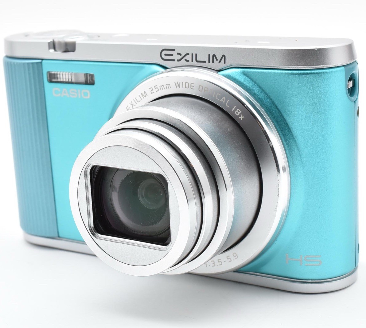 Casio EXILIM ZR1800 Ex-zr1800 W. 18x Zoom Lens Emerald Green Mint