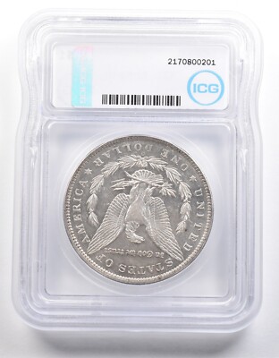 1889-O Morgan Silver Dollar AU58 PL ICG *3985 | eBay