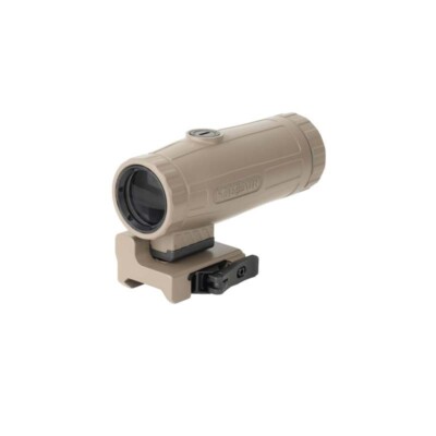 Holosun HM3X-FDE 3x Magnifier with Picatinny Quick Release Flip to
