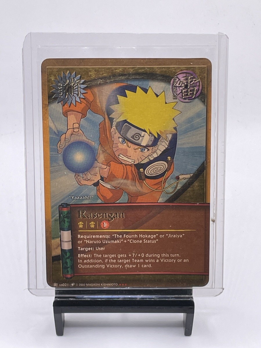 Naruto Card 2002 Rasengan [US021] Foil Card 2002 Masashi Kishimoto