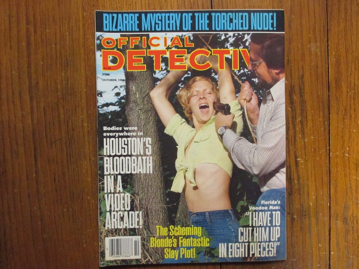 Oct-1984 Official Detective Magazine(DAVID NOBLES/ANTHONY JOYNER