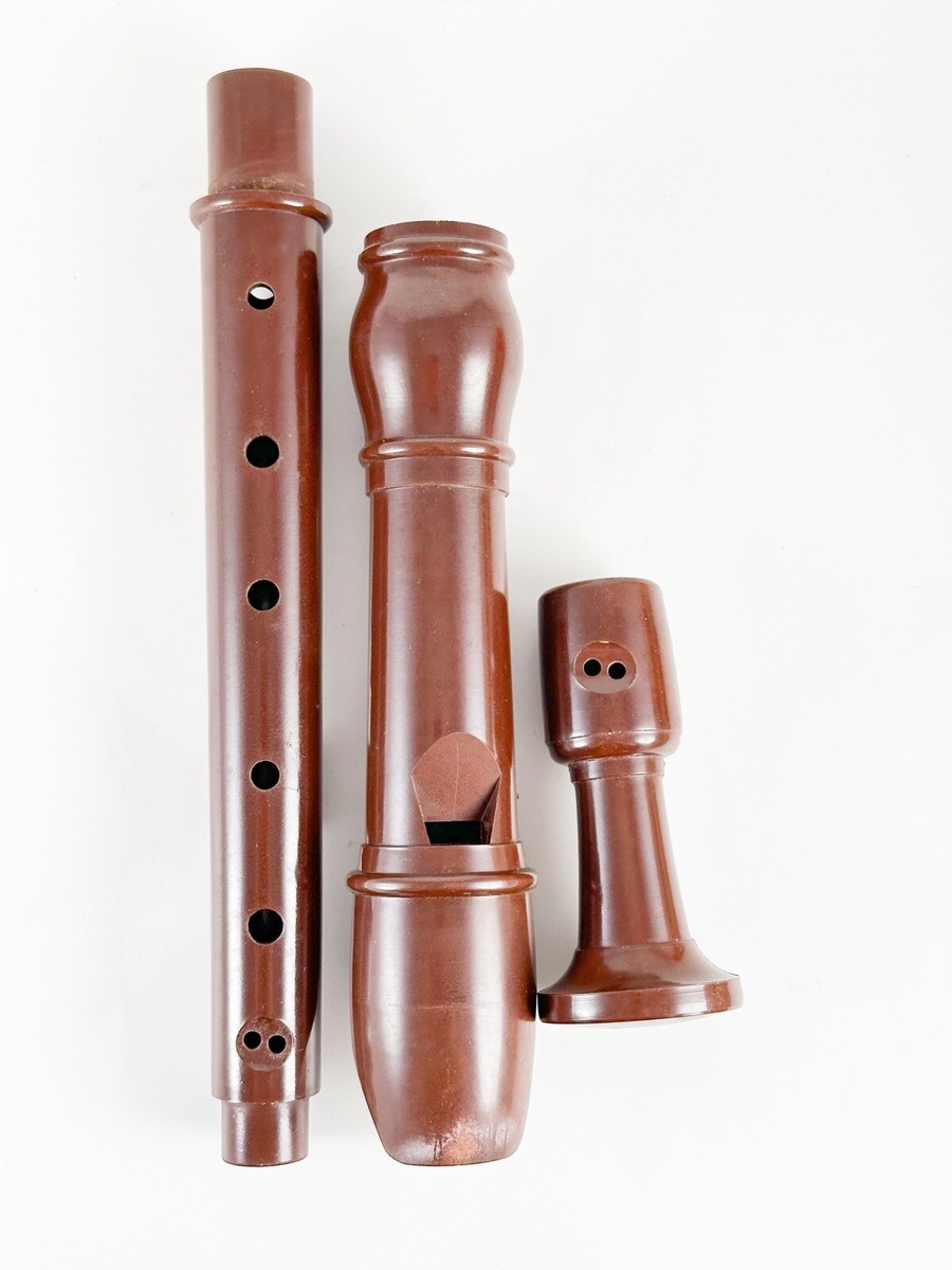 Vintage Dolmetsch recorder Dolonite Treble BS3499 Part 2A With Box