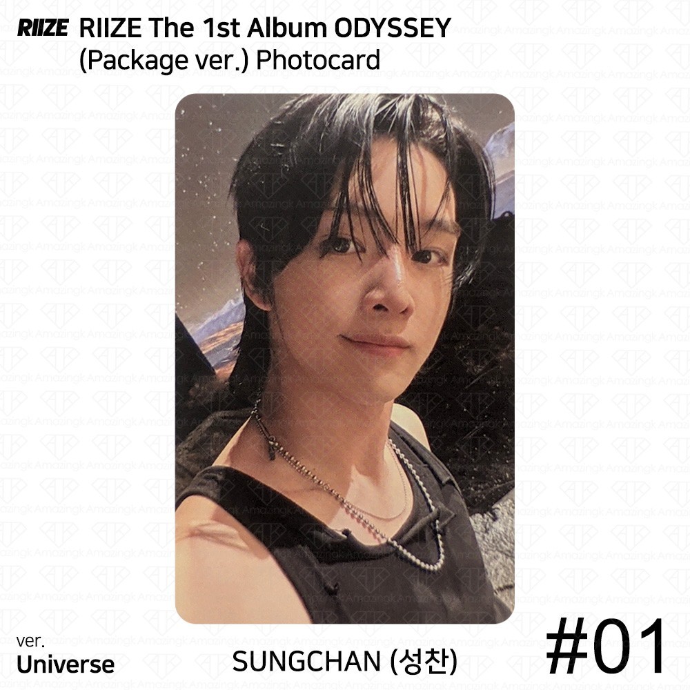 RIIZE The 1st Album ODYSSEY Package ver. Official Photocard WONBIN