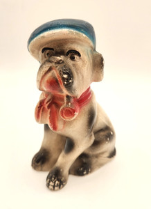 Chalkware Bulldog | eBay