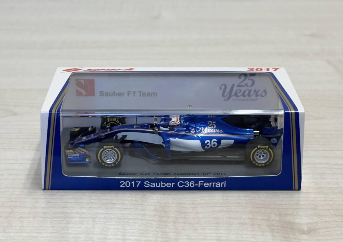 Extreme 1/43 Spark Sauber C36 Ferrari 2017 F1 Australia Gp 36 Team