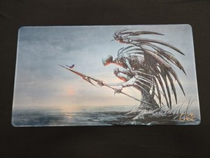 phyrexian angel プレイマット Seb McKinnon サイン入 phyrexian angel
